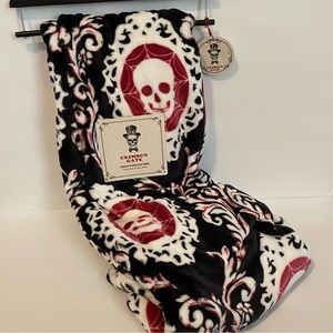 Crimson Gate Skull Blanket 50” x 70”